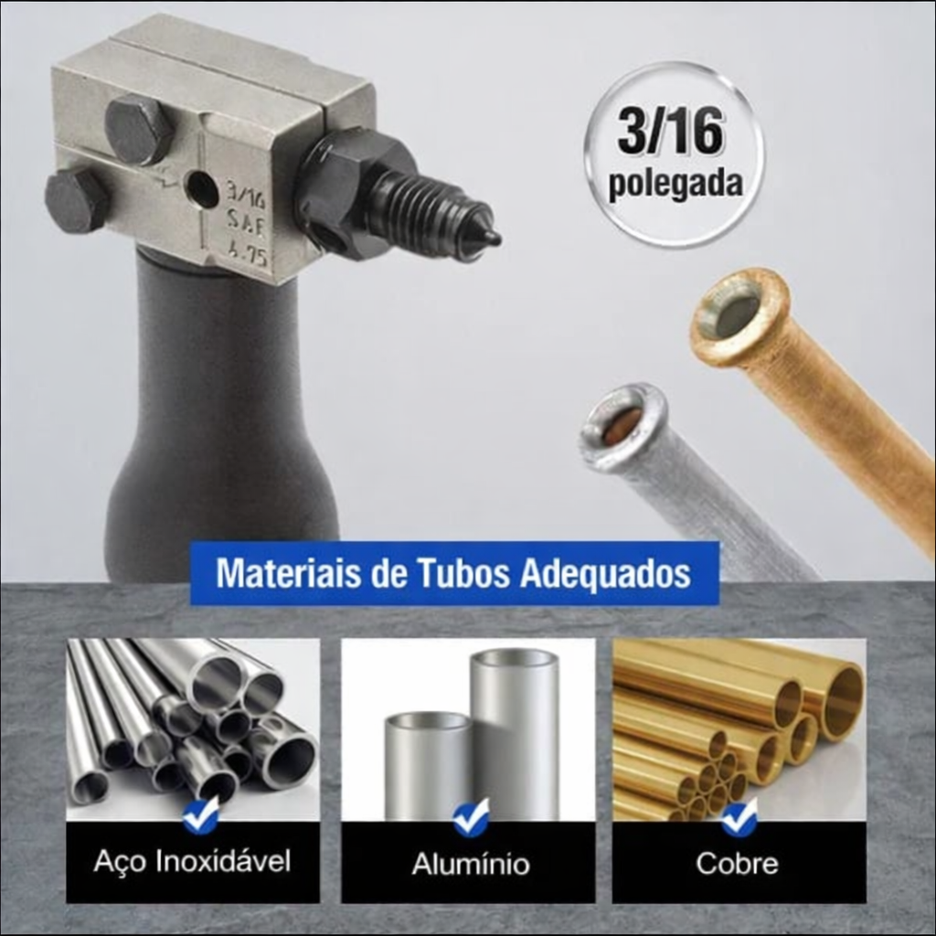 🔩Kit de para alargar tubos de travão