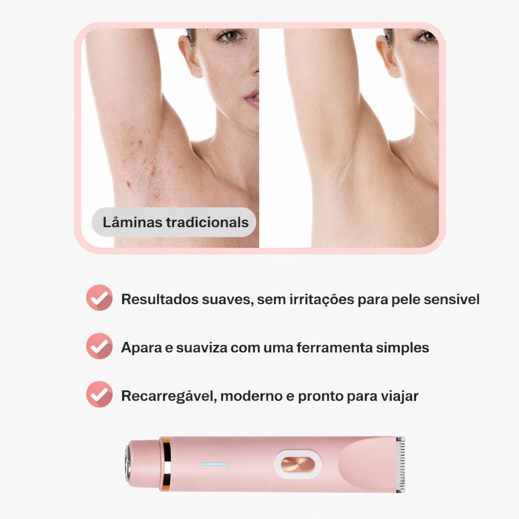 SILQ™ 2-IN-1 Bikini & Body Hair Trimmer For Women