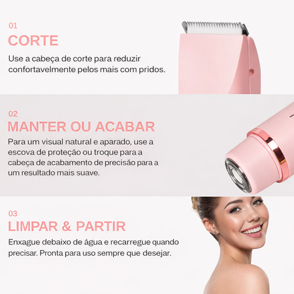 SILQ™ 2-IN-1 Bikini & Body Hair Trimmer For Women